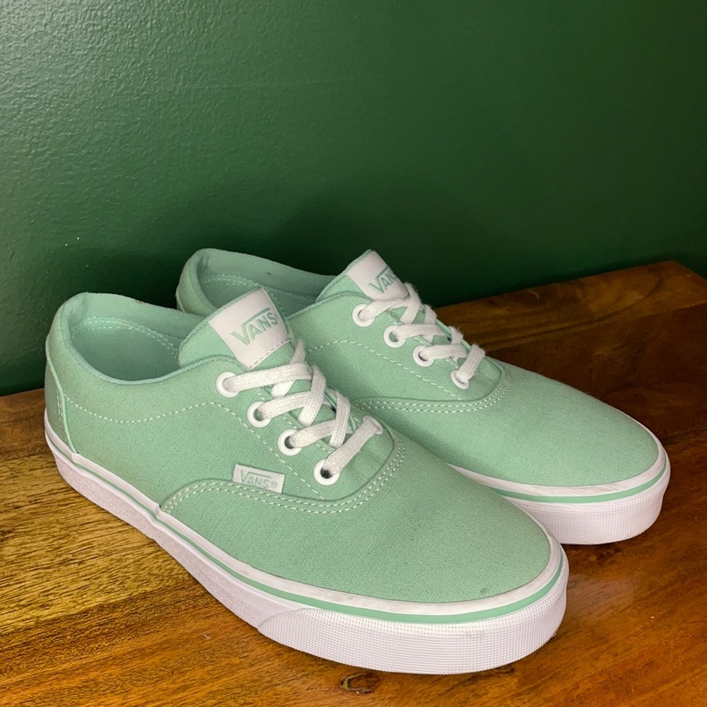 vans sea green doheny